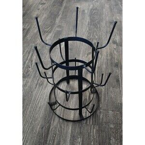 3-Tier 15 Mug Cup Tree Metal Rack Holder Display Stand  Vintage Style